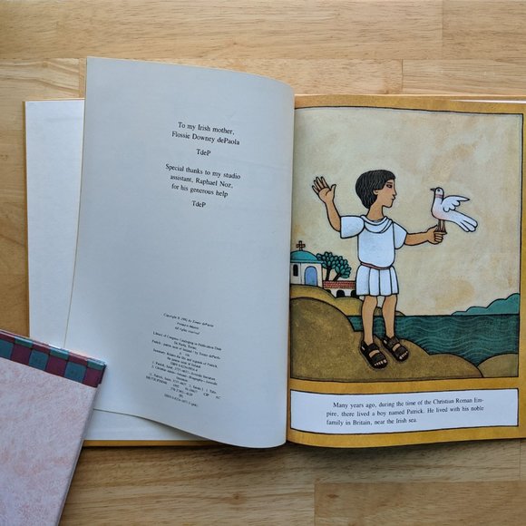 2 Tomie DePaola Books: Pascual & Kitchen Angels+Patrick: Patron Saint of Ireland - Picture 11 of 15